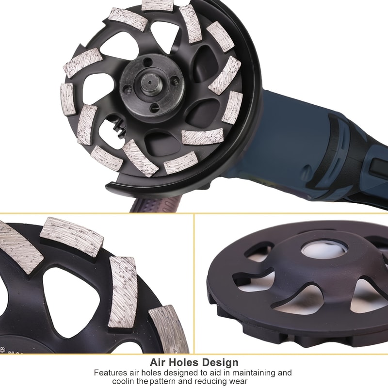 Inch Diamond Cup Wheel Concrete Grinding Wheel for Paint and Epoxy Removal