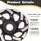 Inch Diamond Cup Wheel Concrete Grinding Wheel for Paint and Epoxy Removal