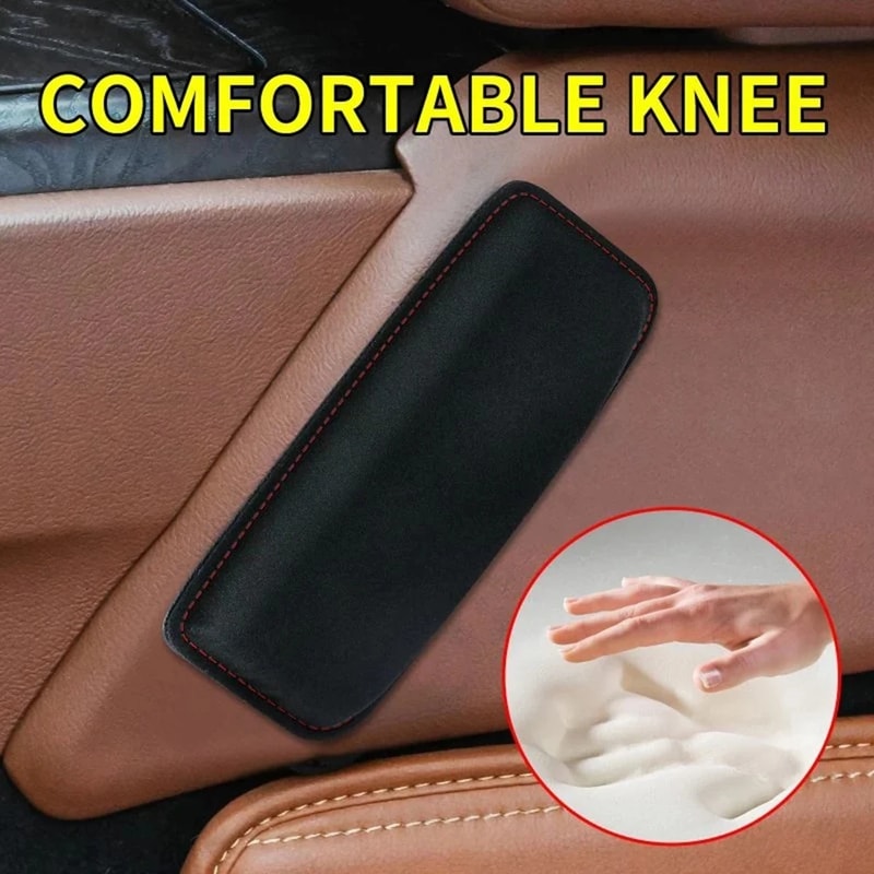 Memory Foam Car Knee Cushion Headrest Pillow For Ultimate Driving Comfort 1
