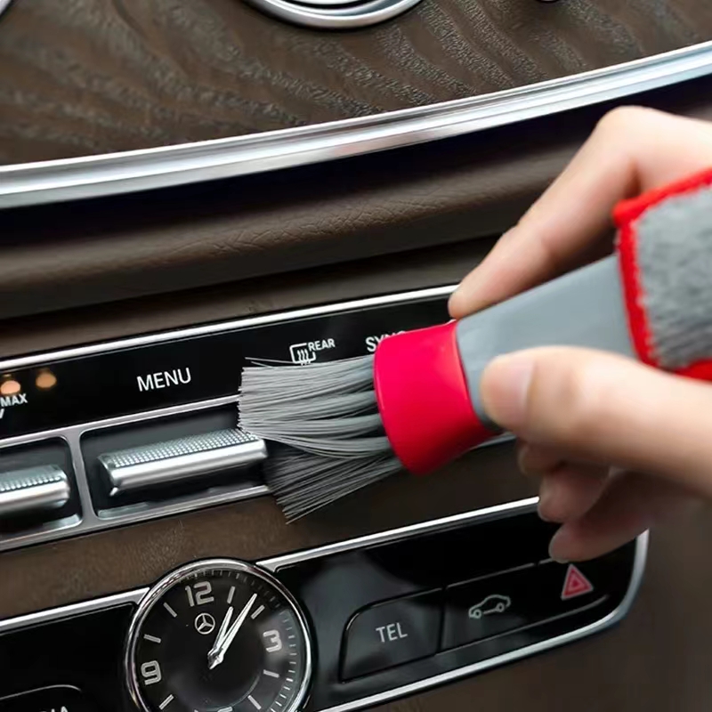 Car AC Vent Cleaning Brush Set Interior Dust Remover Tool