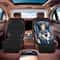 Universal Car Seat Protector for Kids with Kick Mat Waterproof Back Seat Cover