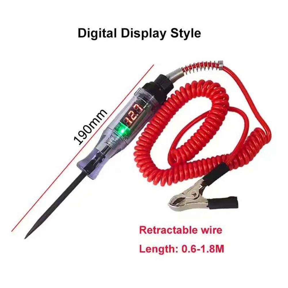 Multi Voltage Car Circuit Tester Pen Automotive Electrical Probe