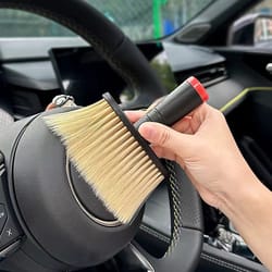 multi use car vent cleaning brush soft bristle car detailing brush for interior dust removal