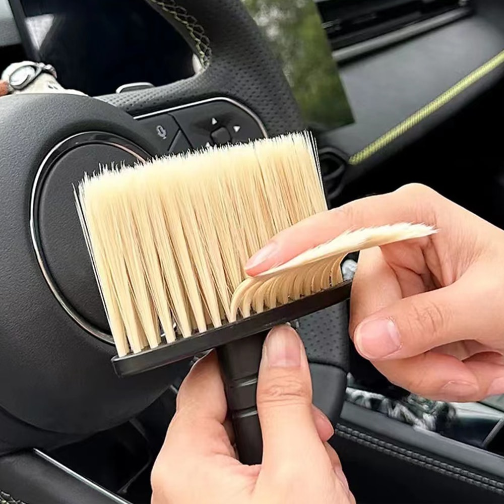 Multi Use Car Vent Cleaning Brush Soft Bristle car detailing brush for Interior Dust Removal