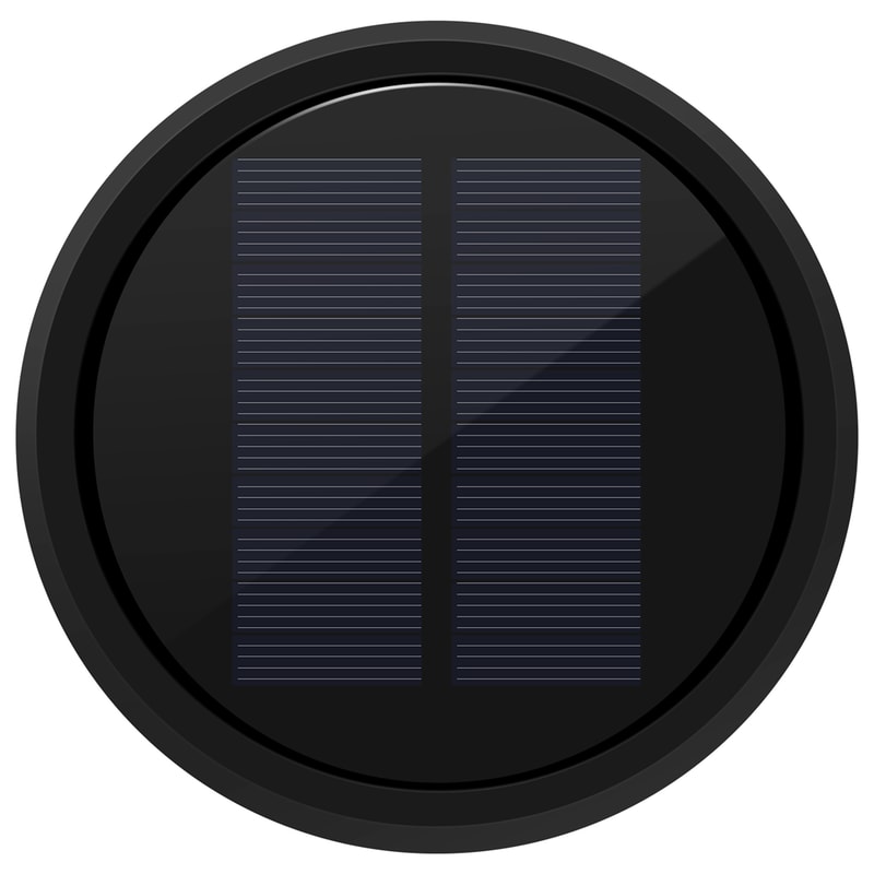 Solar Lantern Replacement Top with LED Panel High Efficiency Outdoor Hanging Light Upgrade
