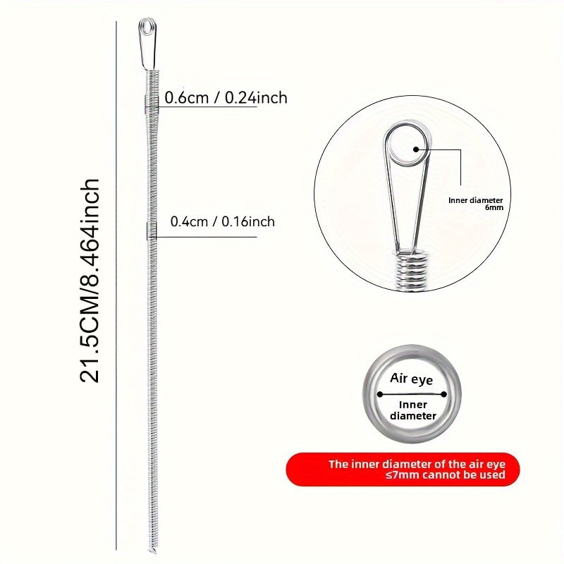 Flexible Drawstring Threader Tool for Sewing Elastic Cord and Hoodie Strings