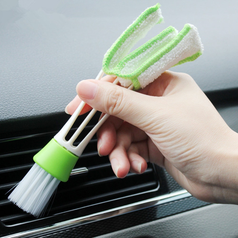Car Vent Cleaning Brush Duster for AC Vents and Interior Detailing