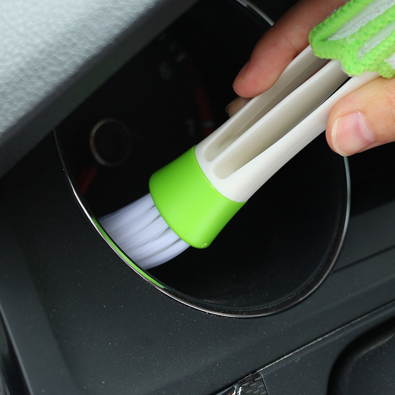 Car Vent Cleaning Brush Duster for AC Vents and Interior Detailing