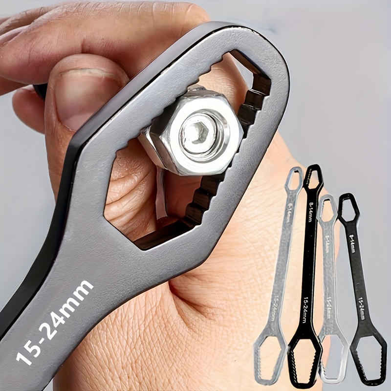 Universal Self Tightening Wrench Adjustable Ratchet Spanner Tool