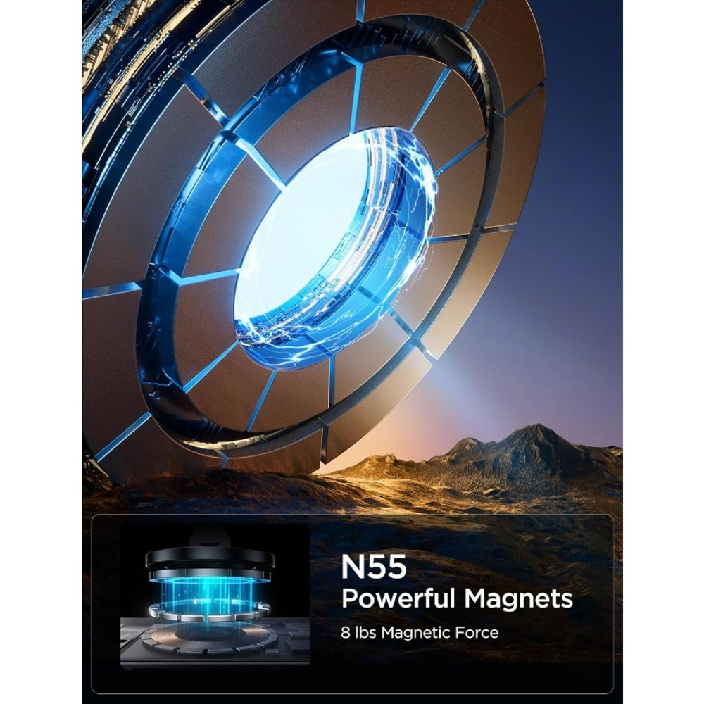 Magnetic Car Phone Holder Metal Mount for iPhone Dashboard Air Vent