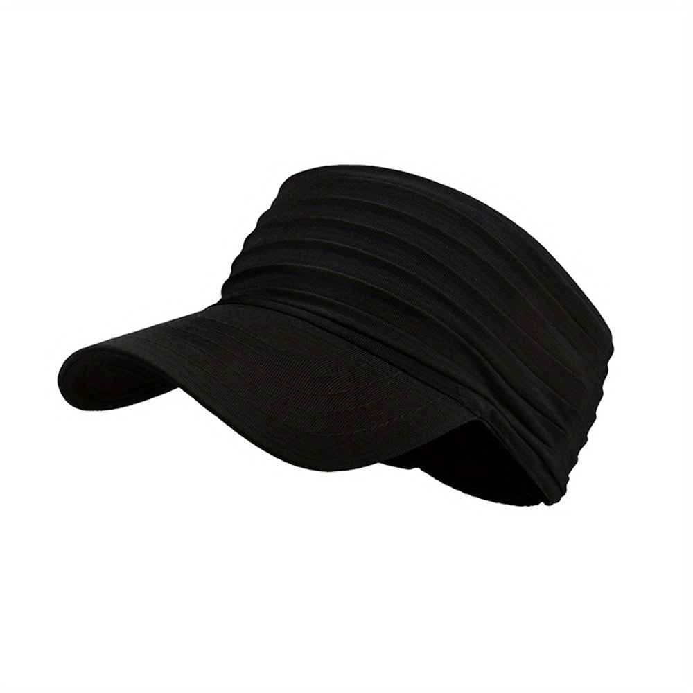 Quick Dry Sports Visor Running Cap with UV Sun Protection for Outdoor Comfort