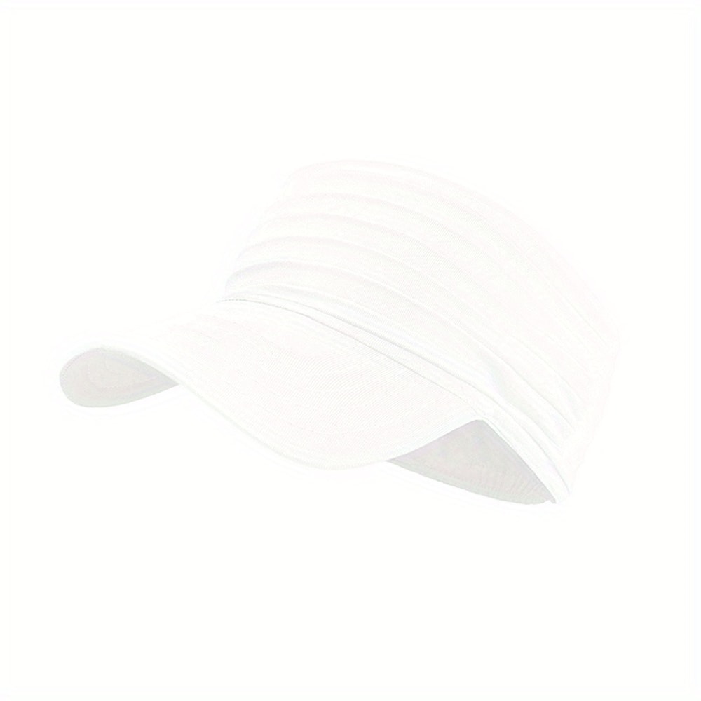 Quick Dry Sports Visor Running Cap with UV Sun Protection for Outdoor Comfort