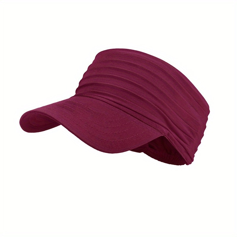 Quick Dry Sports Visor Running Cap with UV Sun Protection for Outdoor Comfort