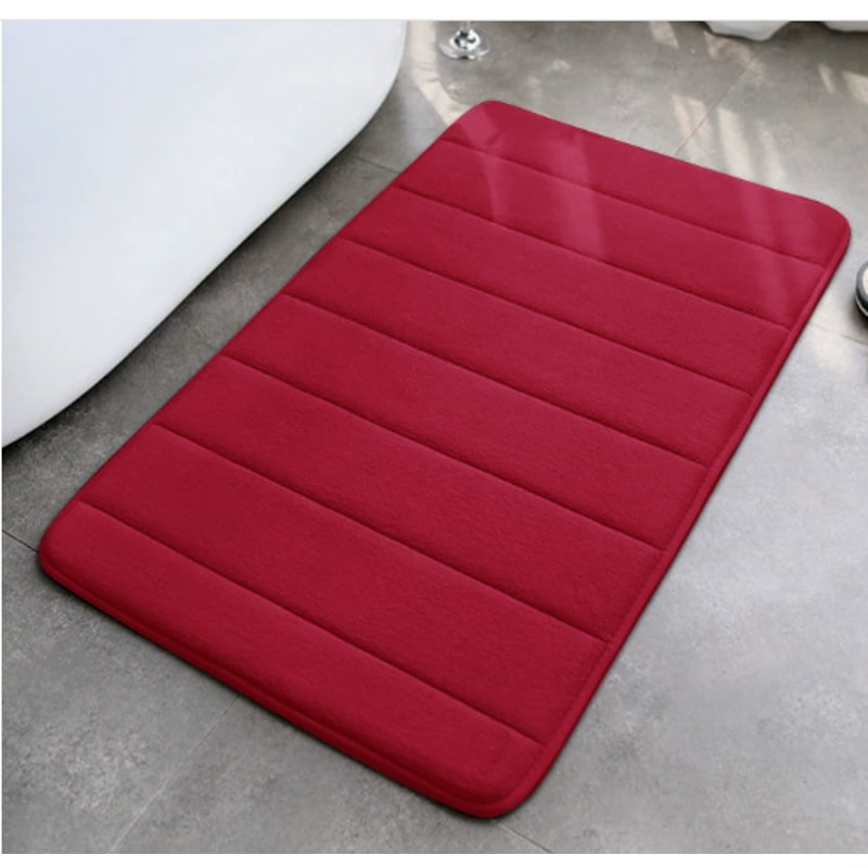 CloudStep Memory Foam Bath Mat Non Slip Quick Dry Bathroom Rug