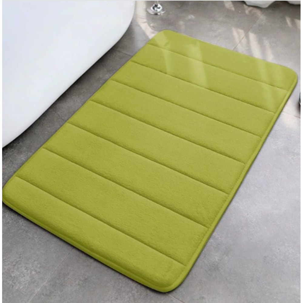 CloudStep Memory Foam Bath Mat Non Slip Quick Dry Bathroom Rug