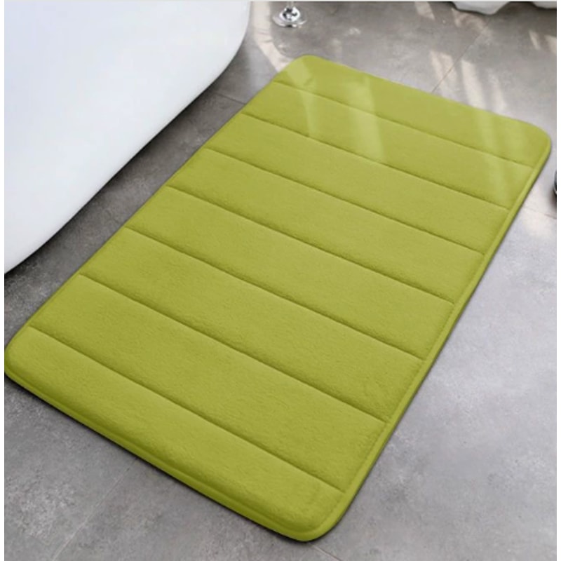 CloudStep Memory Foam Bath Mat Non Slip Quick Dry Bathroom Rug