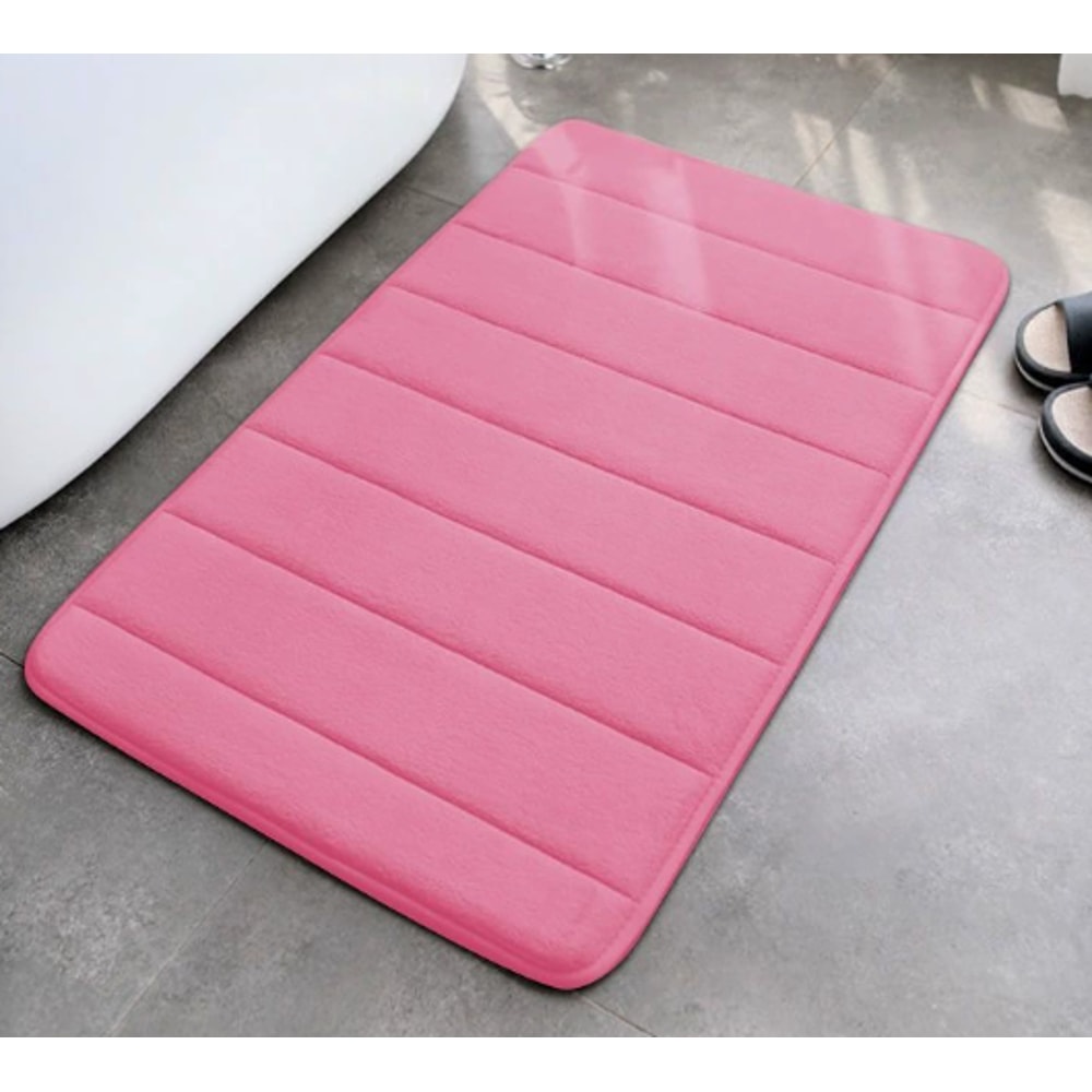 CloudStep Memory Foam Bath Mat Non Slip Quick Dry Bathroom Rug