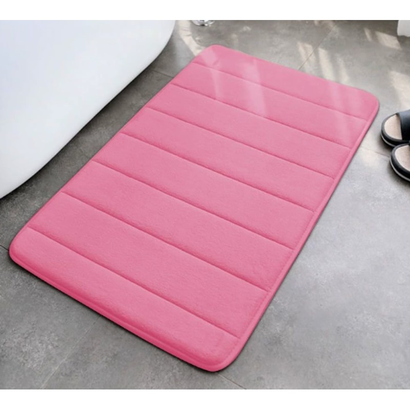 CloudStep Memory Foam Bath Mat Non Slip Quick Dry Bathroom Rug