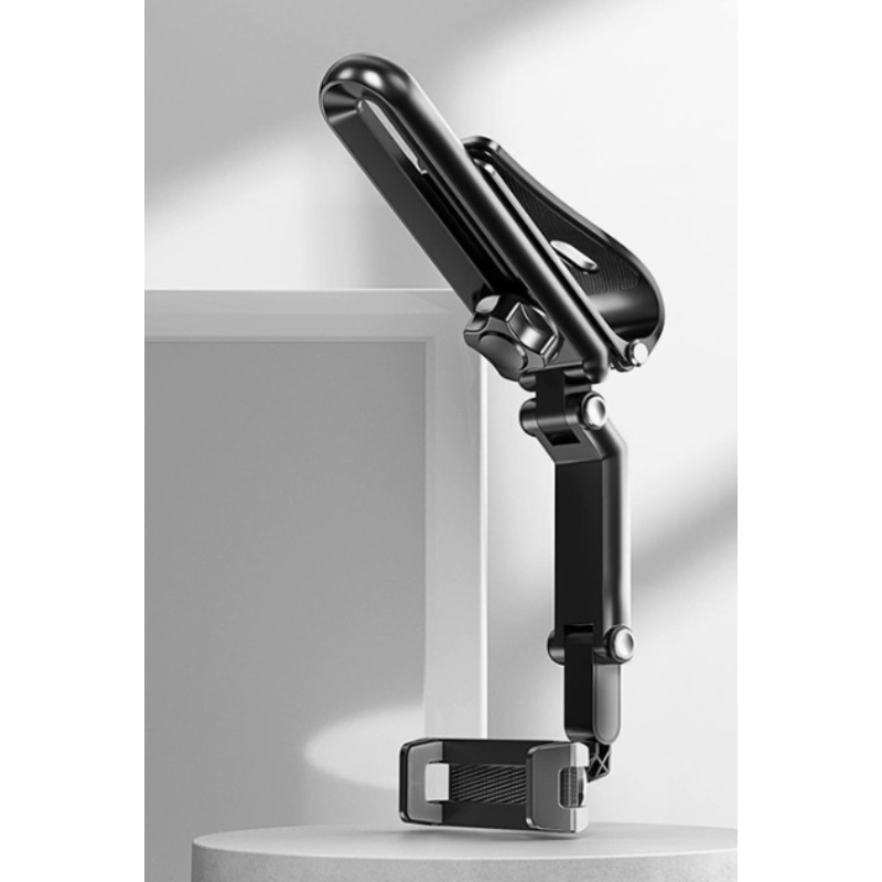 Rotatable Car Sun Visor Phone Holder Foldable Clip Mount for Safe Driving