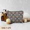 Boho Makeup Bag Aesthetic Cosmetic Pouch Travel Toiletry Organizer for Women