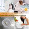 Pack Silicone Hair Drain Catcher Shower Drain Cover with Strong Suction for Bathroom Kitchen