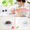 Pack Silicone Hair Drain Catcher Shower Drain Cover with Strong Suction for Bathroom Kitchen
