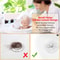 Pack Silicone Hair Drain Catcher Shower Drain Cover with Strong Suction for Bathroom Kitchen