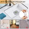 Pack Silicone Hair Drain Catcher Shower Drain Cover with Strong Suction for Bathroom Kitchen