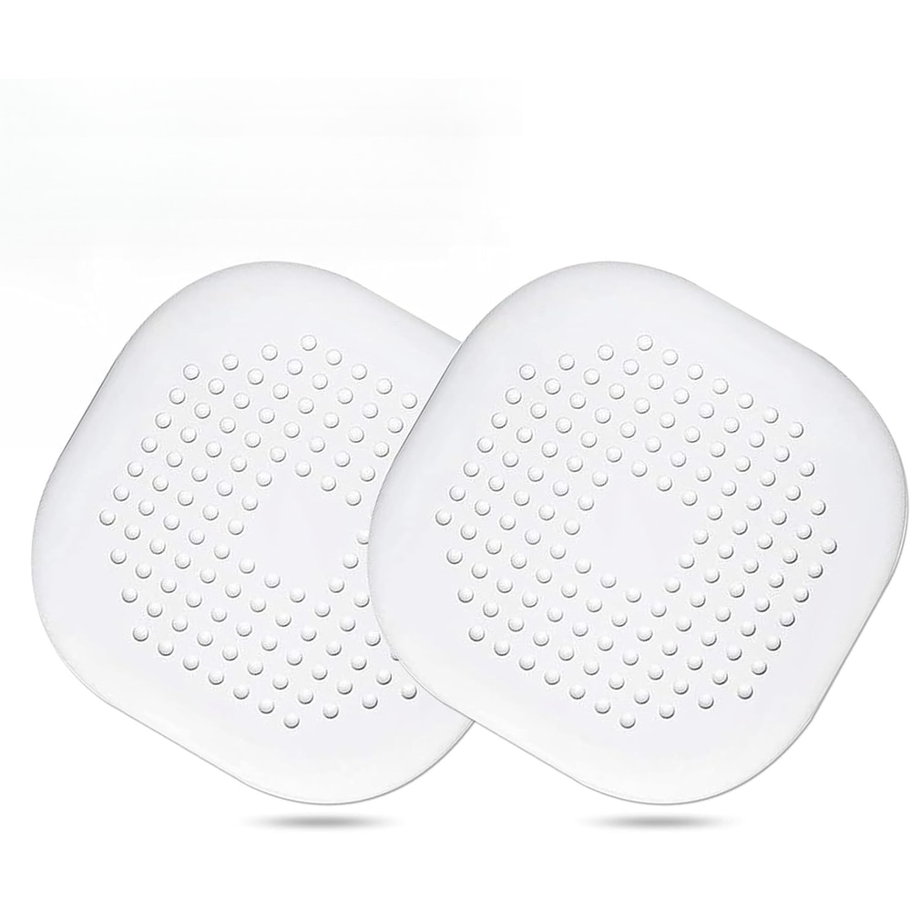 Pack Silicone Hair Drain Catcher Shower Drain Cover with Strong Suction for Bathroom Kitchen