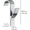 Over Door Hook Rack Heavy Duty Organizer for Towels Coats Bags Space Saving Storage