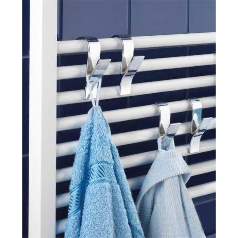 Over Door Hook Rack Heavy Duty Organizer for Towels Coats Bags Space Saving Storage