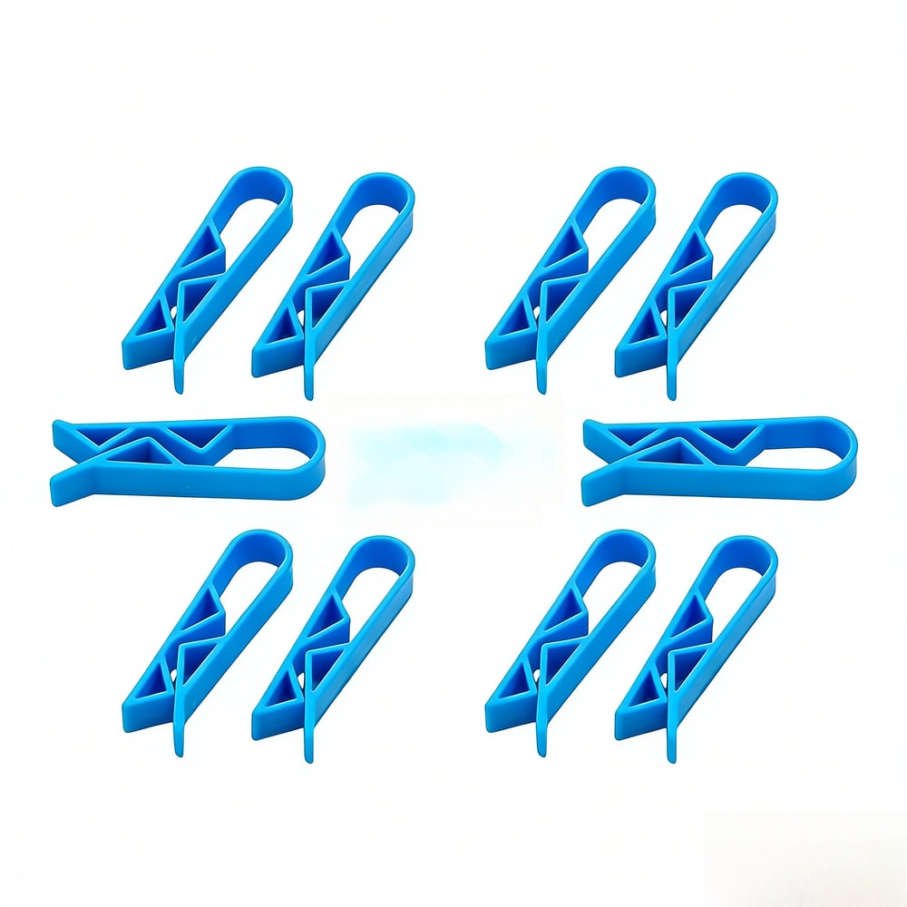 Secure Fit Trash Bag Holder Clips for Garbage Can Liners Non Slip Bin Fixers