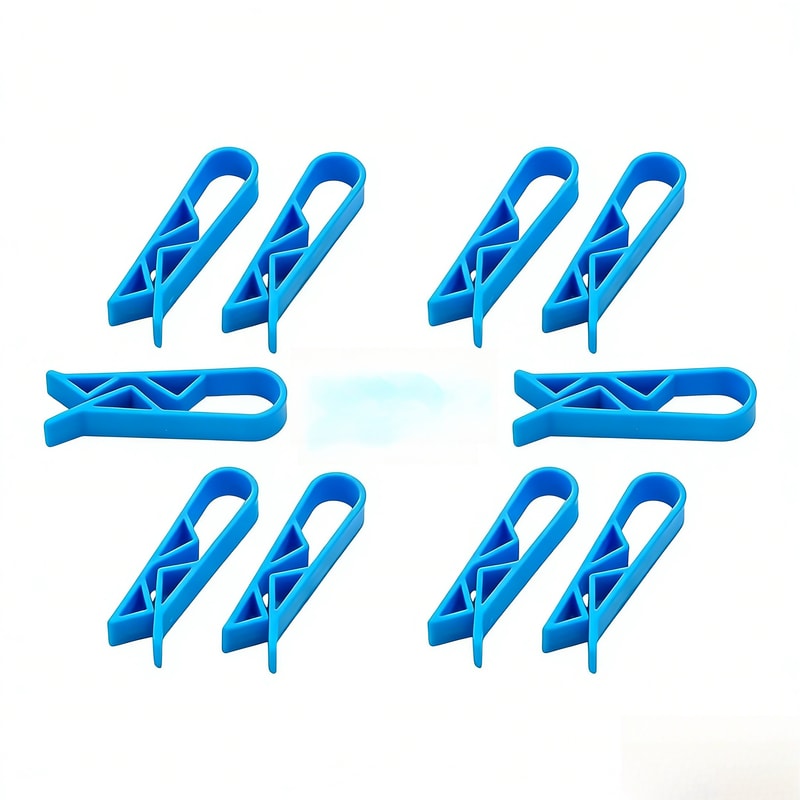 Secure Fit Trash Bag Holder Clips for Garbage Can Liners Non Slip Bin Fixers