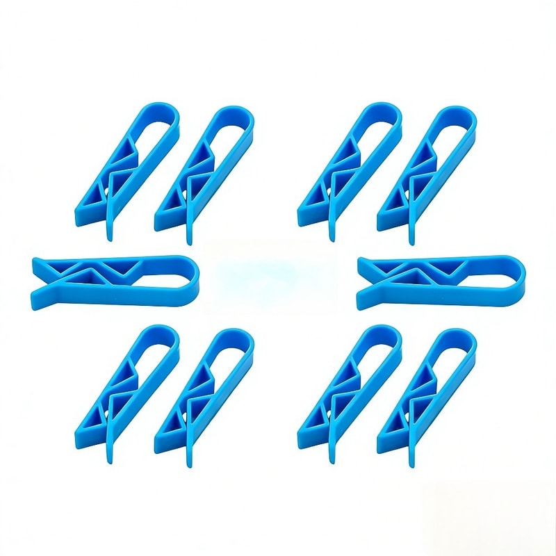 Secure Fit Trash Bag Holder Clips for Garbage Can Liners Non Slip Bin Fixers