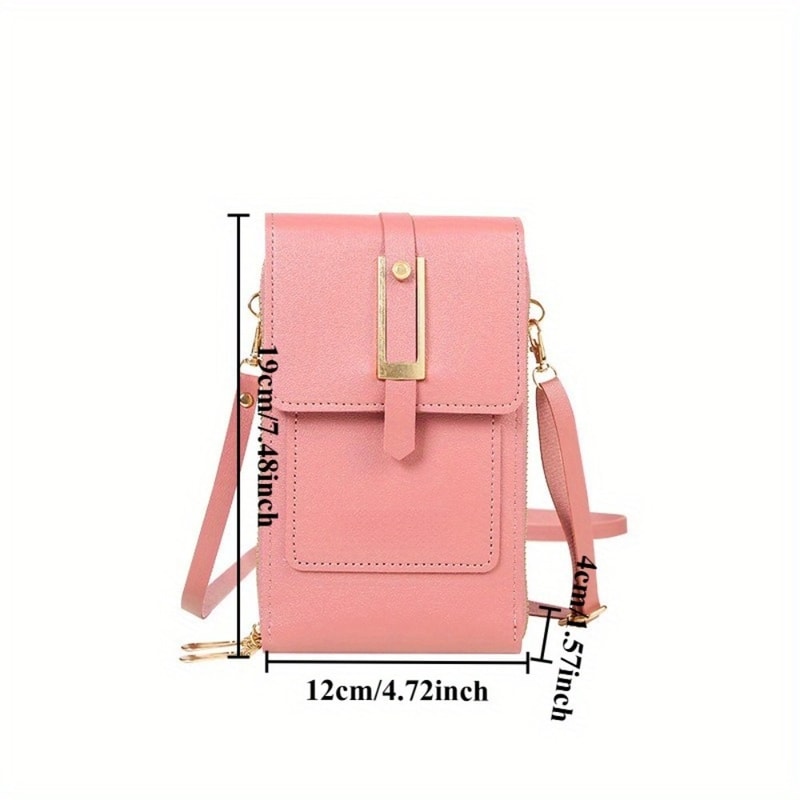 Mini Crossbody Key Holder Bag Compact Small Shoulder Coin Purse for Everyday Essentials
