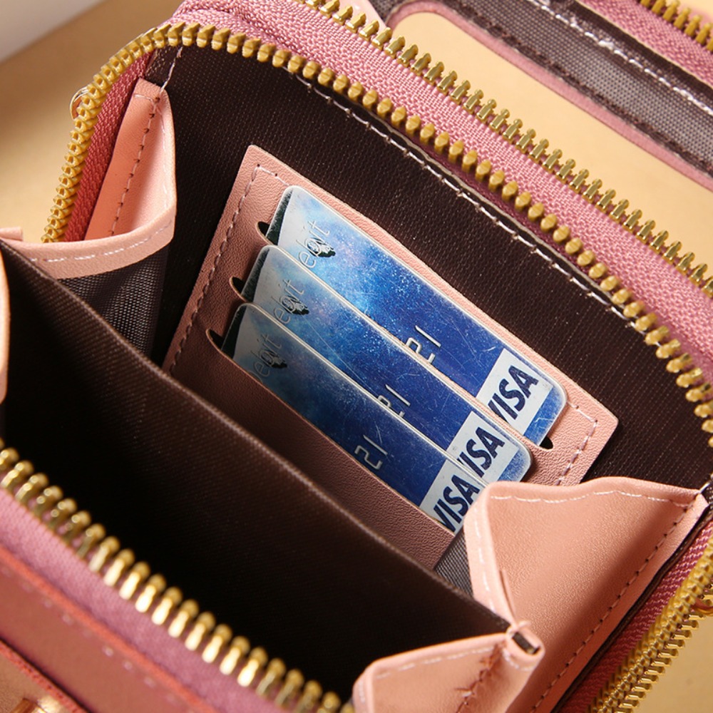 Mini Crossbody Key Holder Bag Compact Small Shoulder Coin Purse for Everyday Essentials