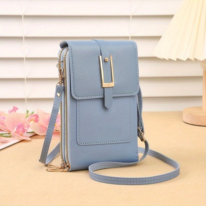 Mini Crossbody Key Holder Bag Compact Small Shoulder Coin Purse for Everyday Essentials