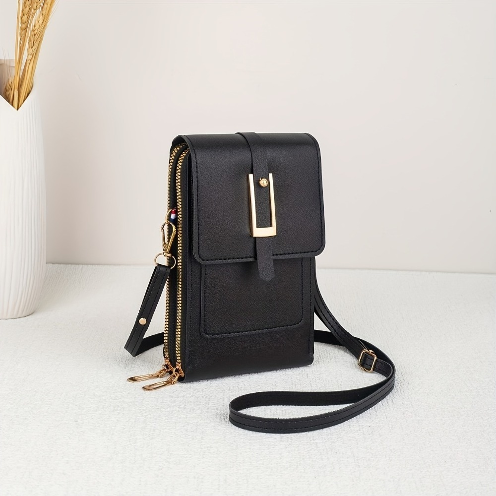 Mini Crossbody Key Holder Bag Compact Small Shoulder Coin Purse for Everyday Essentials