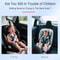 Tesla Back Seat Phone Holder Rotating Tablet Mount with Hooks for Model