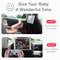 Tesla Back Seat Phone Holder Rotating Tablet Mount with Hooks for Model