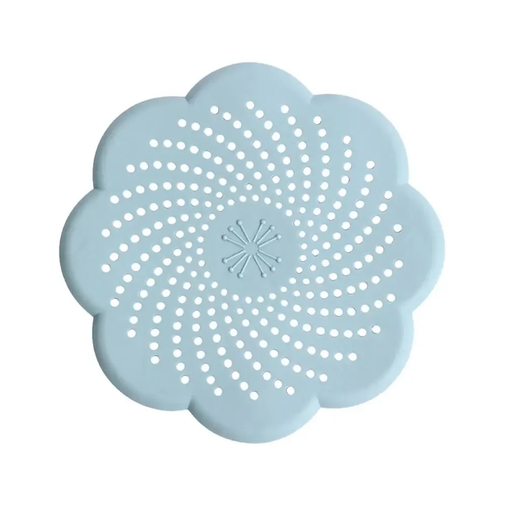 Flower Silicone Drain Hair Catcher Strainer Cover For Sink And Shower 8