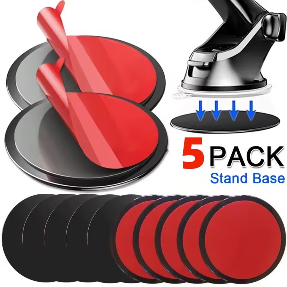 Universal Car Dashboard Mount Pad 80mm Non Slip Base For GPS Phone Holder 1