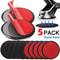 Universal Car Dashboard Mount Pad 80mm Non Slip Base For GPS Phone Holder 1