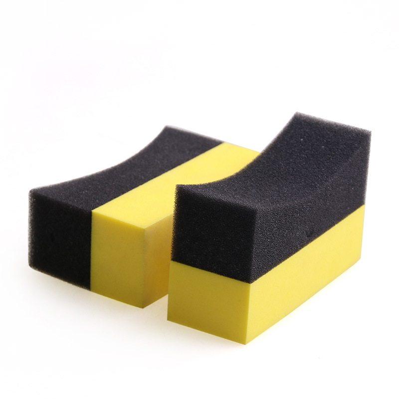 Premium Car Wheel Cleaning Brush & Tire Sponge Set for Detailing and Polishing