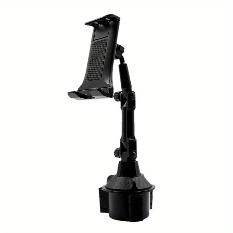 Universal Car Cup Holder Phone & Tablet Mount with Expandable Base and Rotation
