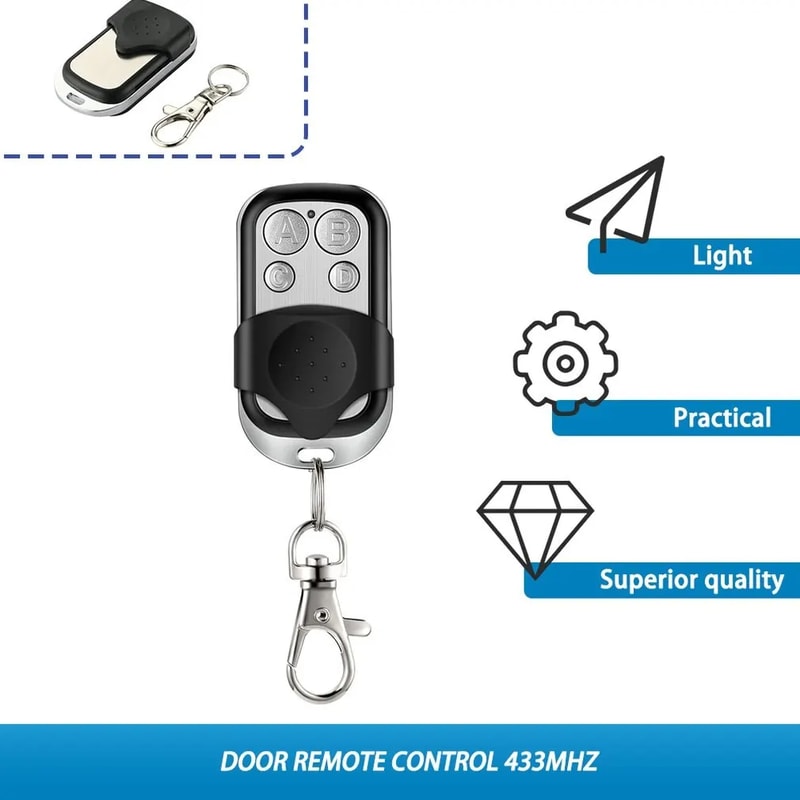 Garage Door Remote Control Duplicator with Buttons