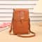 Transparent Touchscreen Phone Crossbody Bag For Women Secure Mini Wallet Purse 8