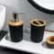 Piece Bathroom Accessories Set with Soap Dispenser & Toothbrush Holder Organizer