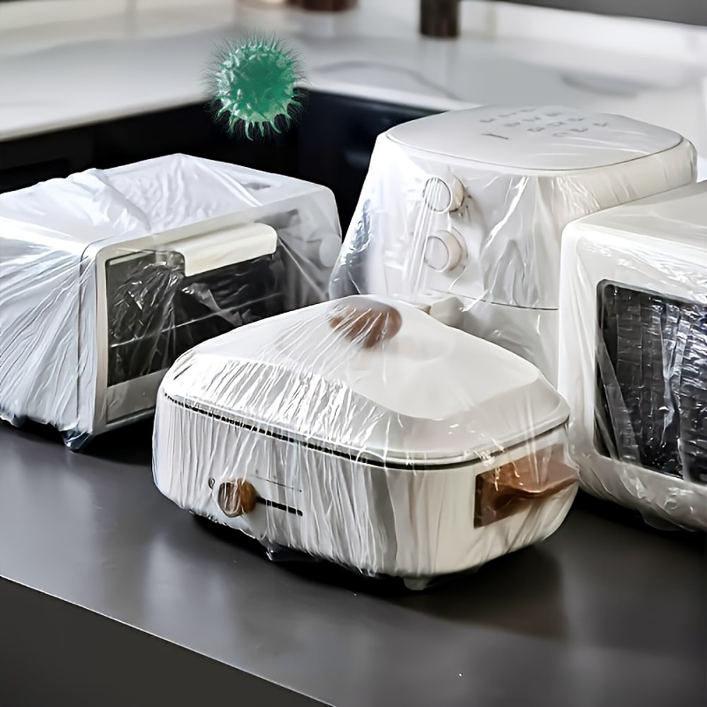 Reusable Vacuum Cleaner Dust Covers Transparent Storage Protectors