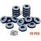 Heavy Duty Anti Slip Furniture Pads with Screws Silent Floor Protectors for Chairs, Beds & Sofas
